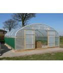 Polytunnel with Base Plates for Concrete - 12ft x 15ft