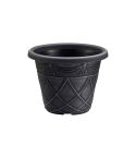 Florence Round Planter - Silver - 14L