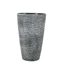 Decorative Tall Planter - Grey - 30L