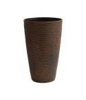 Decorative Tall Planter - Brown - 30L