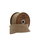 Natural Hessian Ribbon - 50mm x 9.1m
