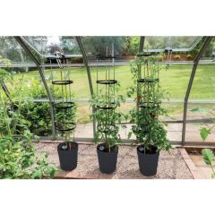 Self Watering Grow Pot Tower - Anthracite