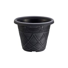 Florence Round Planter - Silver
