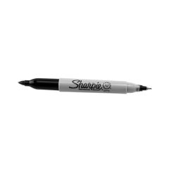 Sharpie Twin Tip Black Marker Pen