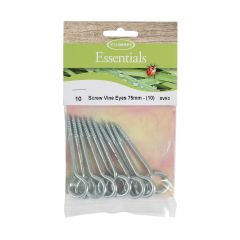 Screw Vine Eyes - 3"